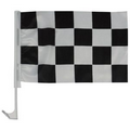 11" x 17" Checkered Auto Window Flag